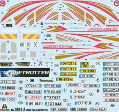 Italeri 1/24 Volvo FH16 Globetrotter 2012 Kit