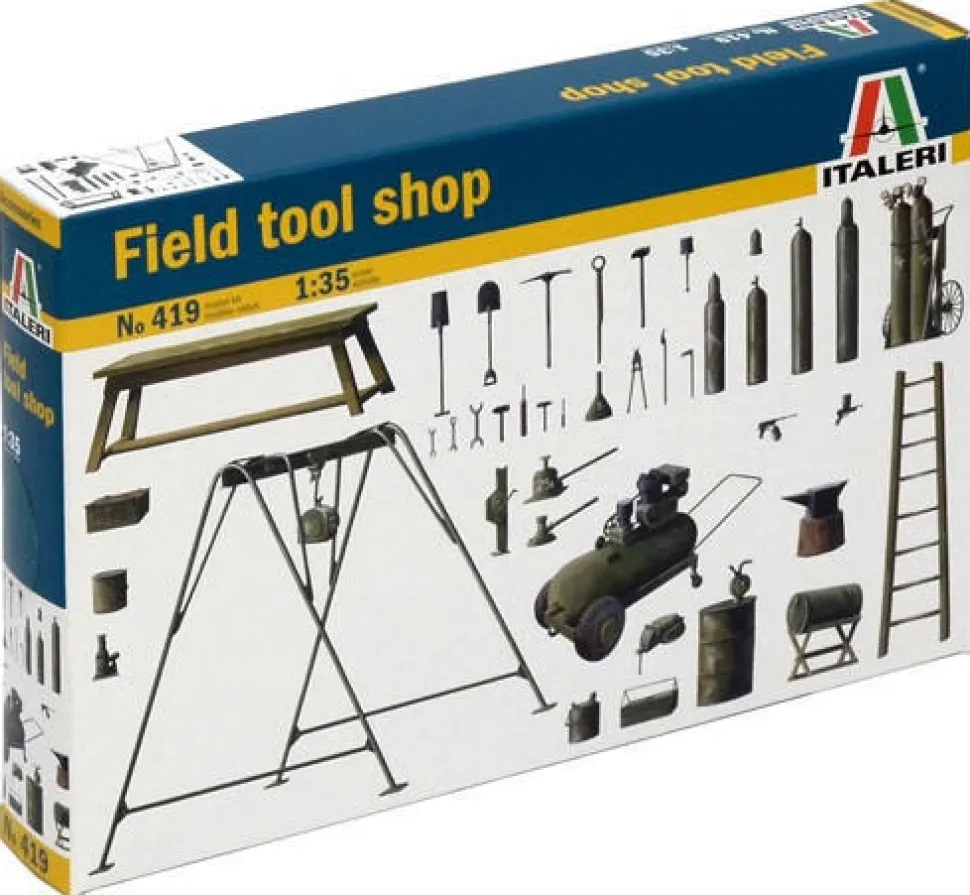 Italeri 1/35 WWII Field Tool Shop