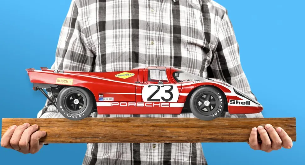 IXO 1/8 Porsche 917 KH #23 Salzburg Diecast Model Kit