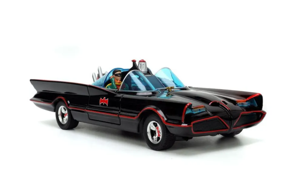 Jada 1/24 1966 Batmobile with Figures Diecast Model