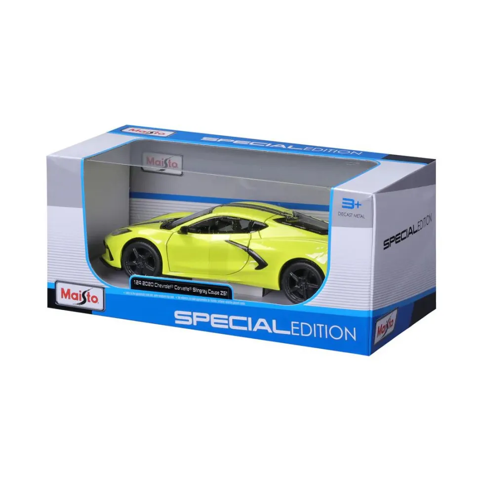 Maisto 1/24 2020 Chevrolet Corvette c8 Stingray Coupe Diecast Model