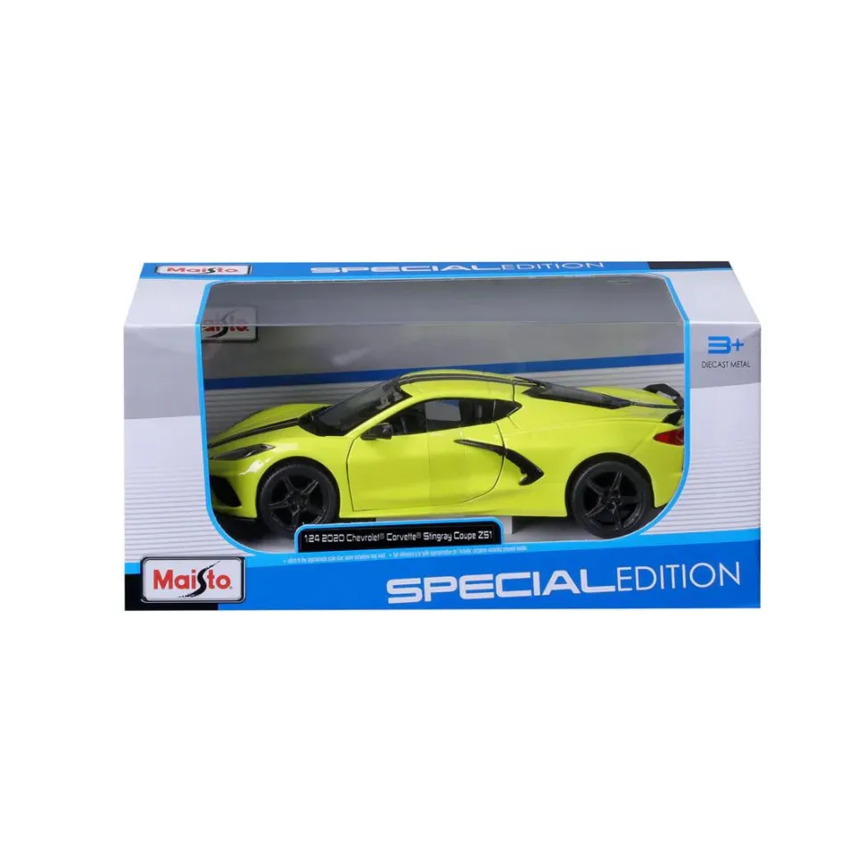 Maisto 1/24 2020 Chevrolet Corvette c8 Stingray Coupe Diecast Model