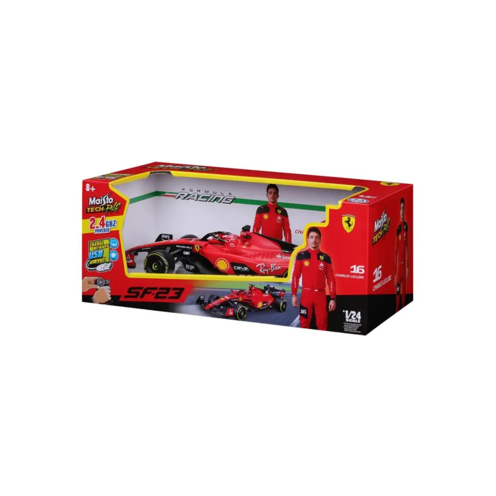 Maisto 1/24 Ferrari SF23 F1 Leclerc RC Car