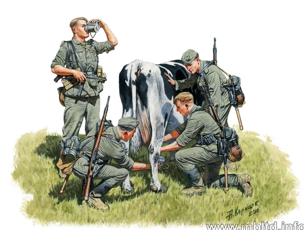 Master Box 1/35 WWII German Infantry - Operation Milk Man