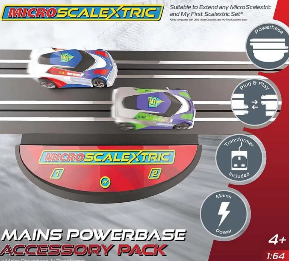 Micro Scalextric Mains Powered Track Piece