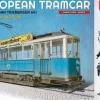 MiniArt 1/35 European Tram Car with Crew & Passengers Model