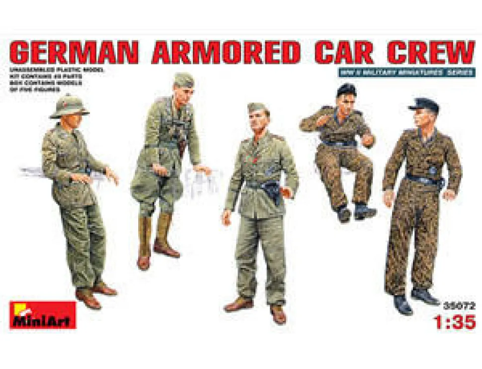 MiniArt 1/35 German Armoured Car Crew