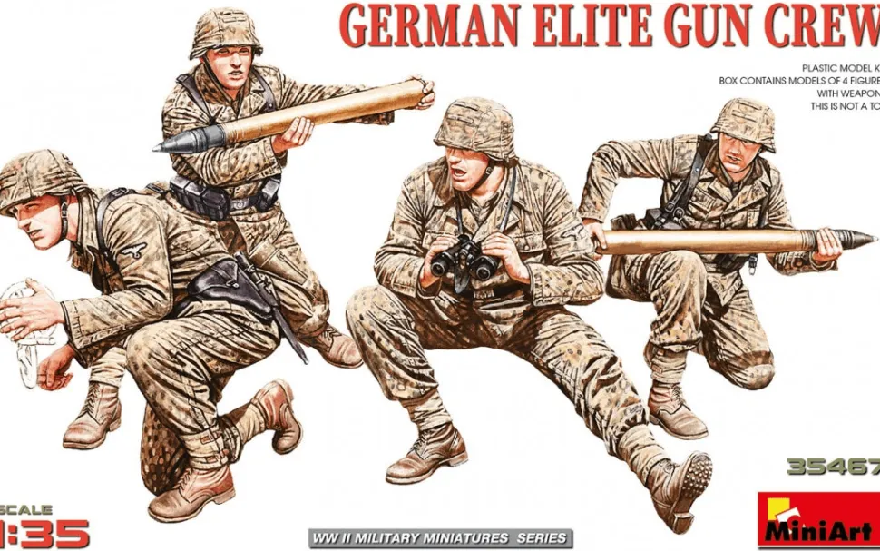 MiniArt 1/35 German Elite Gun Crew