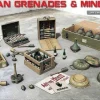 MiniArt 1/35 German Grenades and Mines Model Kit