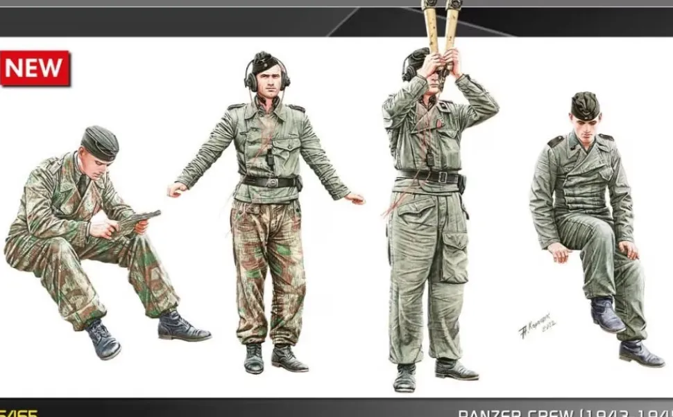 MiniArt 1/35 German Panzer Crew 1943-1945