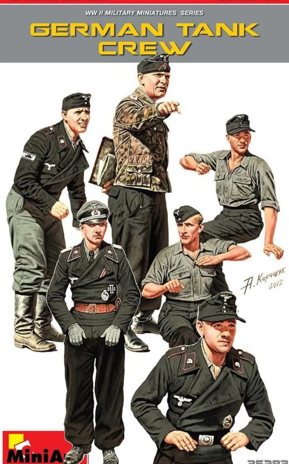 MiniArt 1/35 German Tank Crew Special Edition