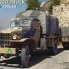 MiniArt 1/35 G7107 1.5 t 4x4 Cargo Truck with Ben Hur Trailer