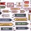 MiniArt 1/35 Road Signs WWII Italy Model Kit
