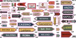 MiniArt 1/35 Road Signs WWII Italy Model Kit