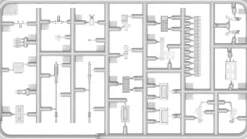 MiniArt 1/35 US Machine Guns Model Kit