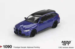 Mini GT 1/64 BMW M3 Competition Touring Portimao Blue Metallic (RHD)
