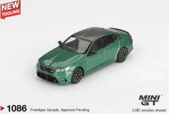 Mini GT 1/64 BMW M5 (G90) Isle Of Man Green Metallic (RHD)