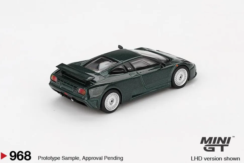 Mini GT 1/64 Bugatti EB110 GT Verde Scuro