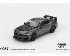 Mini GT 1/64 Ford Mustang Dark Horse 2024 Carbonized Grey (RHD)