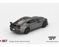 Mini GT 1/64 Ford Mustang Dark Horse 2024 Carbonized Grey (RHD)