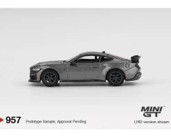 Mini GT 1/64 Ford Mustang Dark Horse 2024 Carbonized Grey (RHD)
