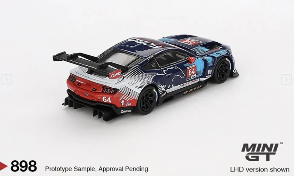 Mini GT 1/64 Ford Mustang GT3 No.64 Ford Multimatic Motorsports 2024 IMSA (LHD)
