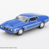 Mini GT 1/64 Ford Mustang Mach 1 Grabber Blue (LHD)