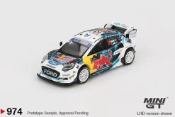 Mini GT 1/64 Ford Puma Rally1 #13 M-Sport Ford WRT 2024 Rally Monte Carlo