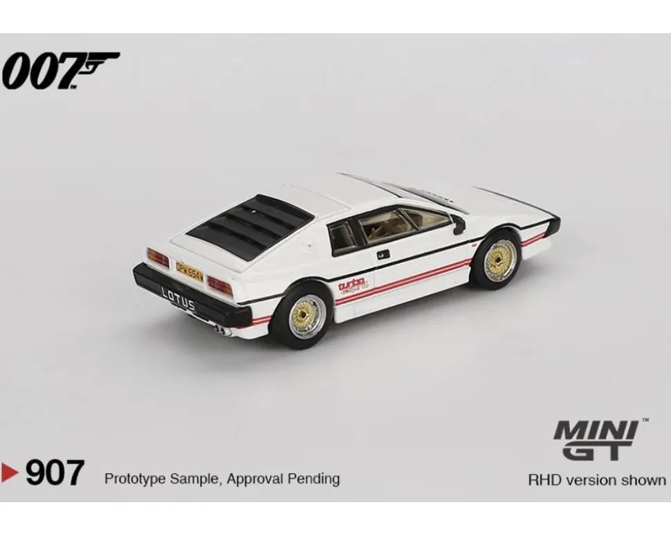 Mini GT 1/64 James Bond (For Your Eyes Only Movie) Lotus Esprit Turbo White