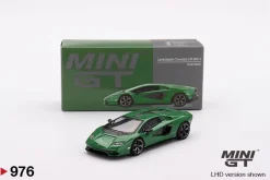 Mini GT 1/64 Lamborghini Countach LPI 800-4 Verde Medio