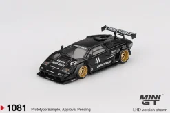 Mini GT 1/64 Lamborghini Countach LB-WORKS Black
