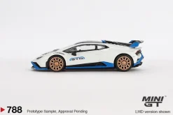 Mini GT 1/64 Lamborghini Huracán STO Bianco Asopo