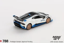 Mini GT 1/64 Lamborghini Huracán STO Bianco Asopo