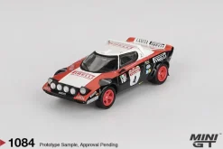 Mini GT 1/64 Lancia Stratos HF No.4 1978 Rally Sanremo Winner (LHD)