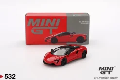 Mini GT 1/64 Mclaren Artura Vermillion Red 2023 (RHD)