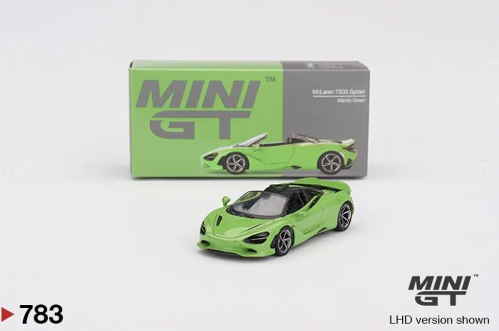 Mini GT 1/64 McLaren 750S Spider Mantis Green