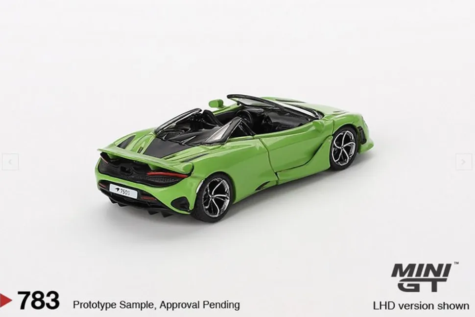 Mini GT 1/64 McLaren 750S Spider Mantis Green