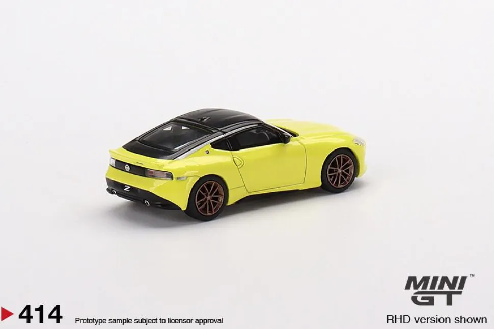Mini GT 1/64 Nissan Fairlady Z Proto Spec 2023 Ikazuchi Yellow