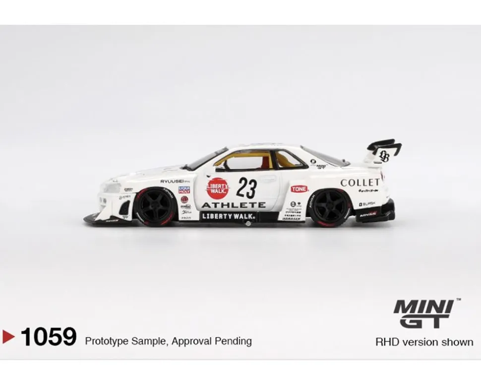 Mini GT 1/64 Nissan LB-ER34 Super Silhouette