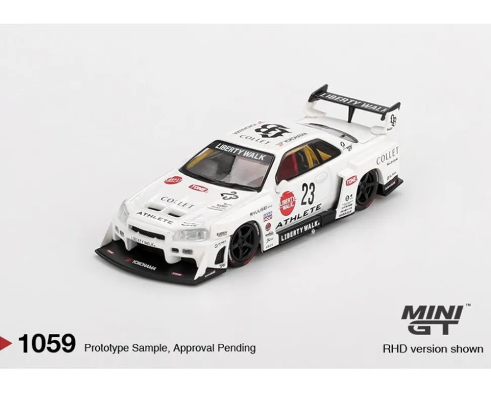 Mini GT 1/64 Nissan LB-ER34 Super Silhouette