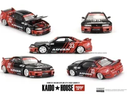 Mini GT 1/64 Nissan Skyline GT-R (R33) Kaido Works Advan