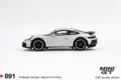 Mini GT 1/64 Porsche 911 Dakar Ice Grey Metallic (RHD)