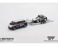 Mini GT 1/64 Porsche 911 Dakar No.718/Volkswagen ID. Buzz Porsche Centrum