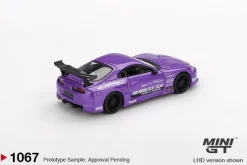 Mini GT 1/64 Toyota Supra (A80) Top Secret GT-300 Top Secret Purple