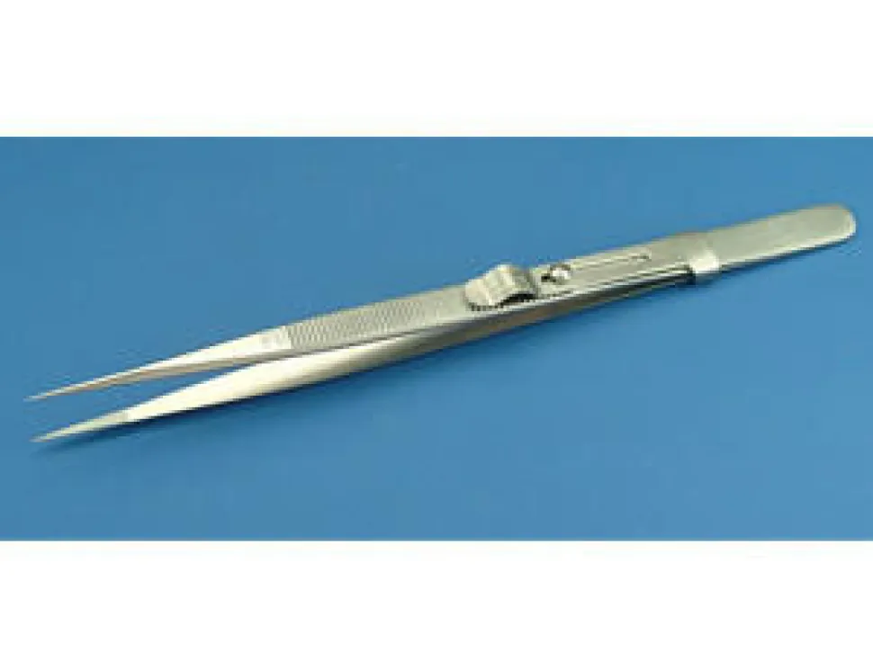 Modelcraft Fine Serrated Locking Tweezers