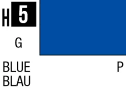 Mr Hobby Aqueous Hobby Colour 10ml 005 Blue Gloss Acrylic Paint