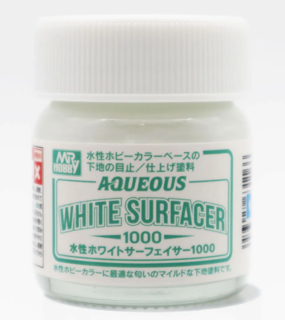 Mr Hobby Mr Aqueous Surfacer 1000 White Primer 40ml