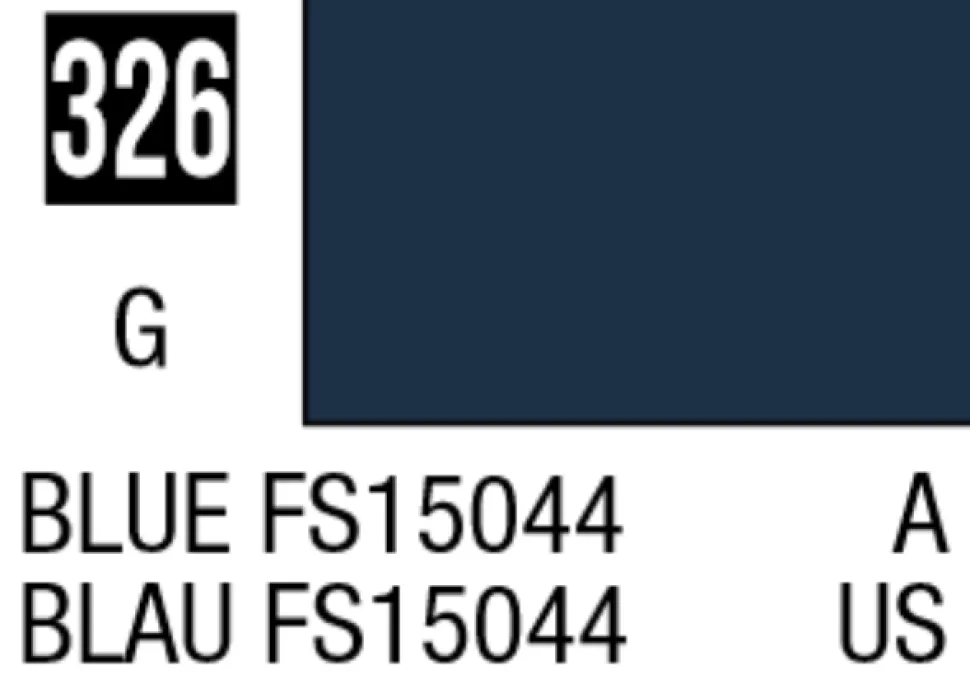 Mr Hobby Mr Colour 10ml 326 Blue FS15044 Gloss Acrylic Paint