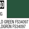 Mr Hobby Mr Colour 10ml 340 Field Green FS34097 Semi Gloss Acrylic Paint