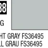 Mr Hobby Mr Colour 10ml 338 Light Gray FS6495 Semi Gloss Acrylic Paint